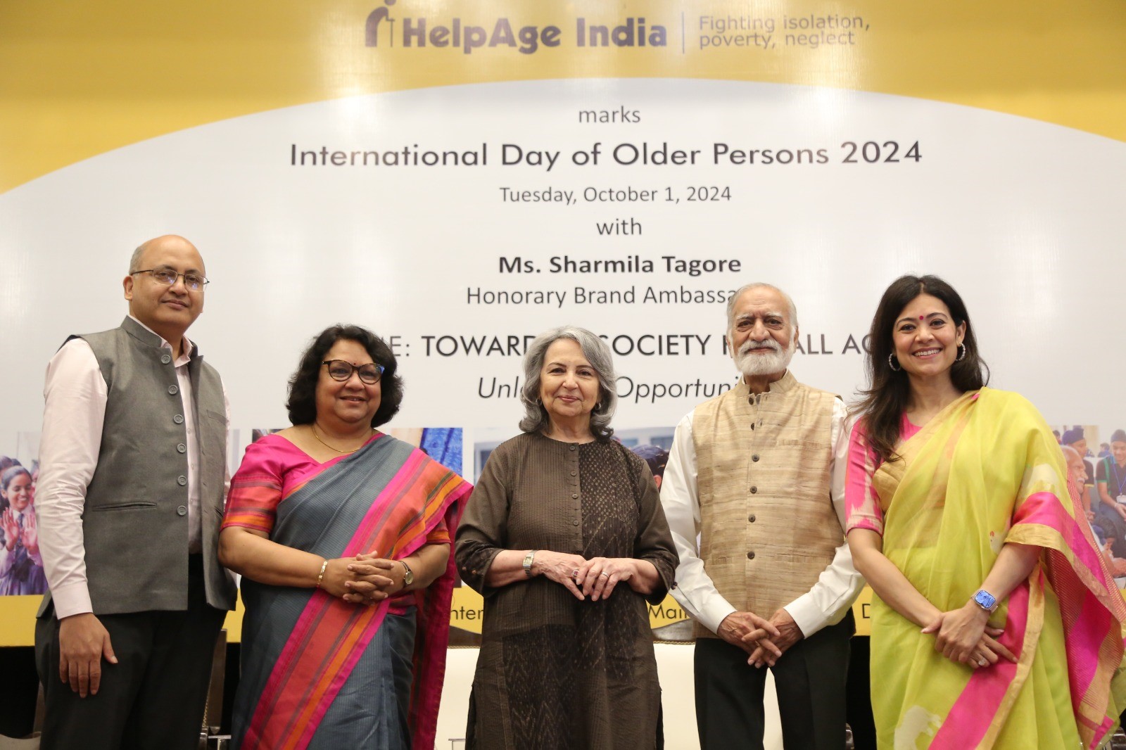 HelpAge India Onboards Sharmila Tagore As Honorary Brand Ambassador, Launches Campaign To Build More Inclusive Society